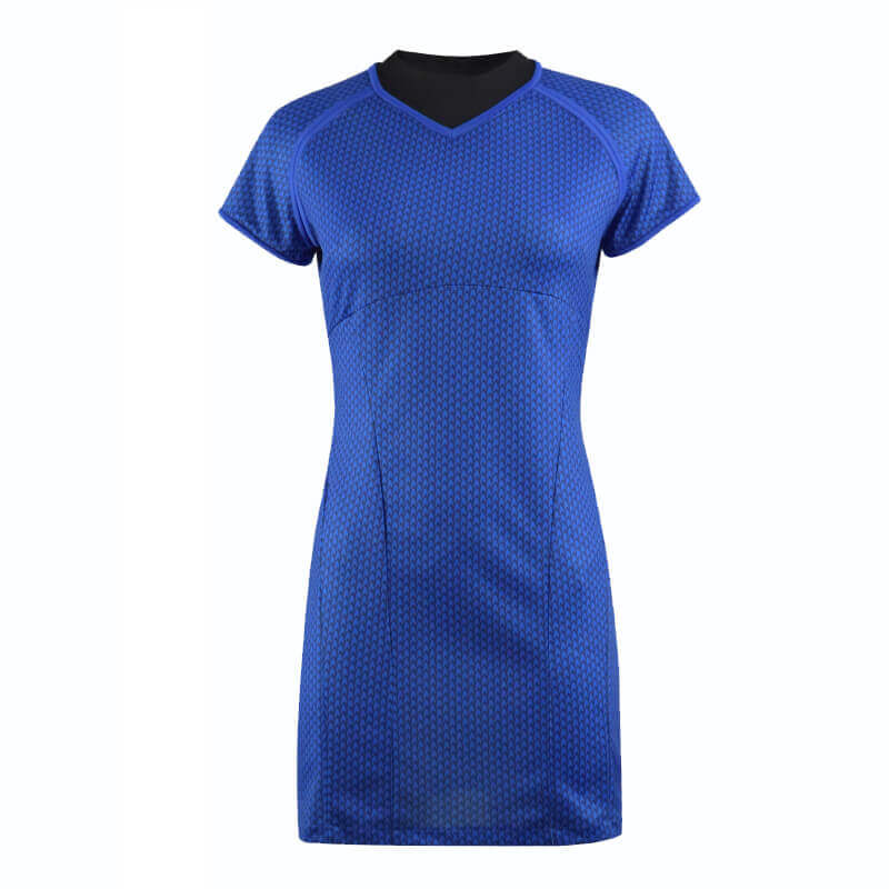 Star Trek Into Darkness Fleet Uhura Blue Uniform Dress Cosplay Costume - Image 2