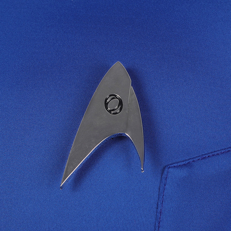 Star Trek Strange New Worlds Uniforms Shirt Cosplay Costume - Blue Color - Image 9