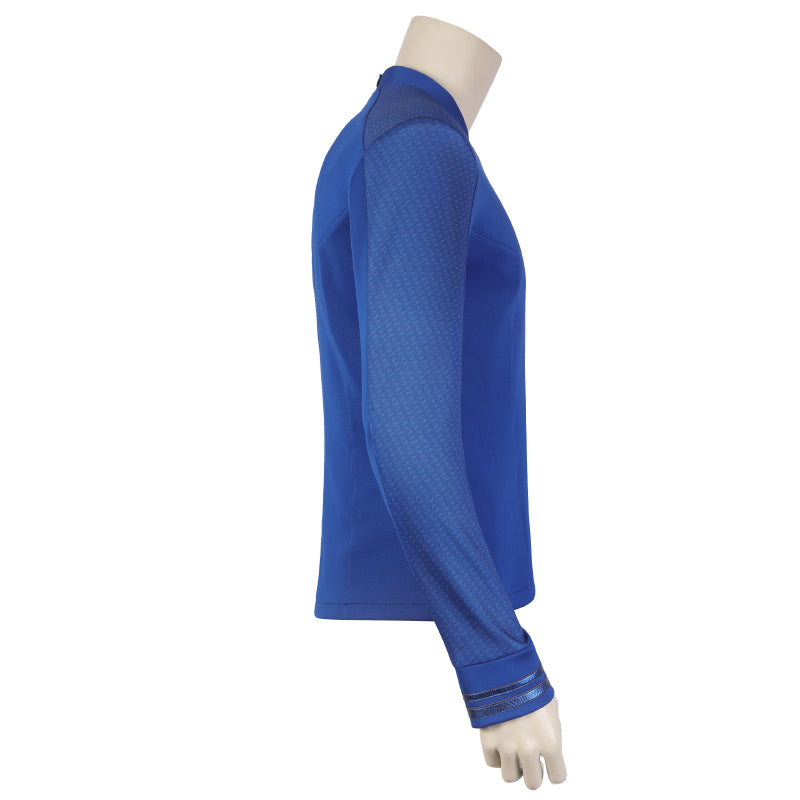 Star Trek Strange New Worlds Uniforms Shirt Cosplay Costume - Blue Color - Image 4