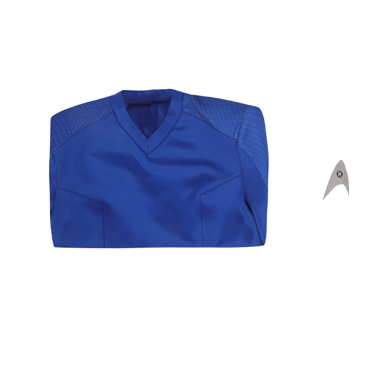 Star Trek Strange New Worlds Uniforms Shirt Cosplay Costume - Blue Color - Image 6