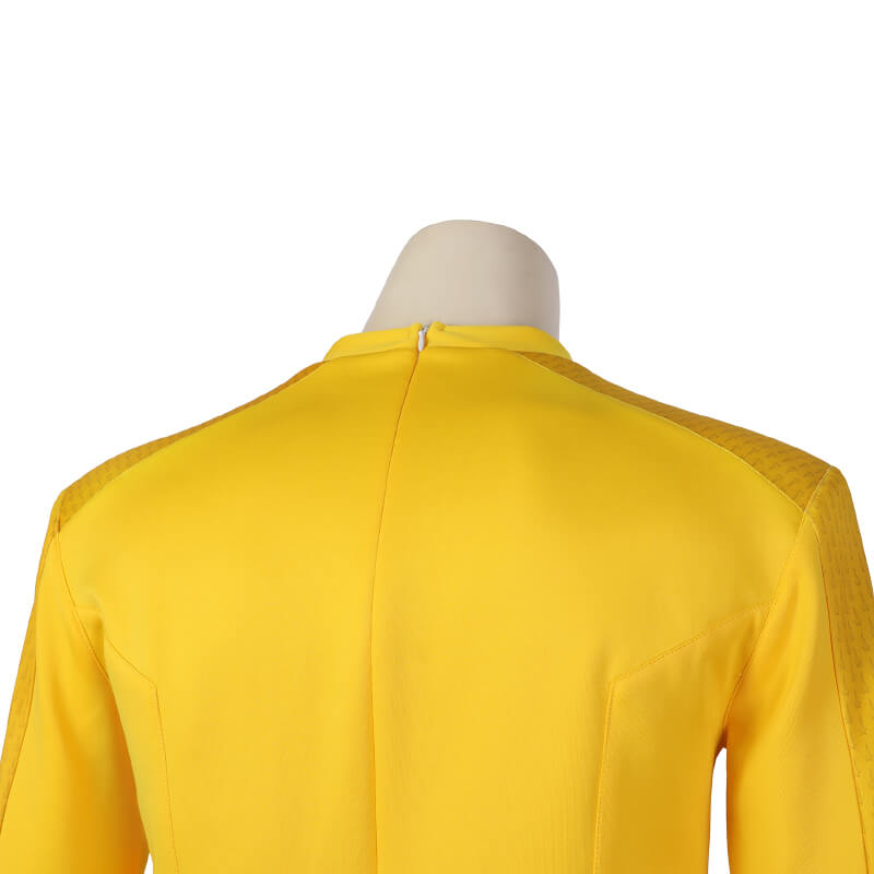 Star Trek Strange New Worlds Yellow Uniform Shirt Captain Christopher Pike Cosplay Costume - Image 9