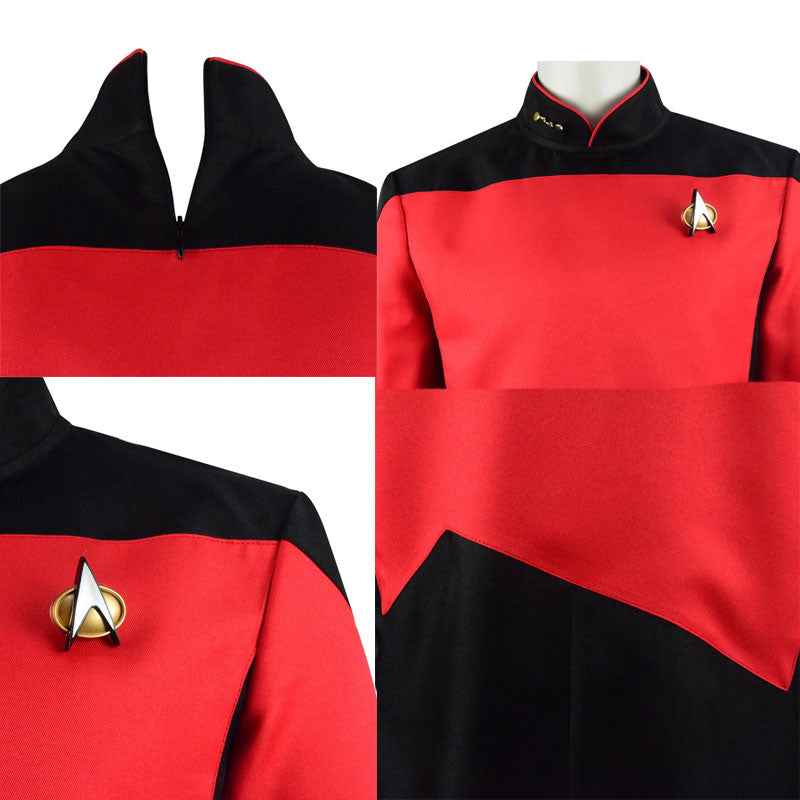 Star Trek The Next Generation Captain Picard Uniform Costume Adult Men - Image 6