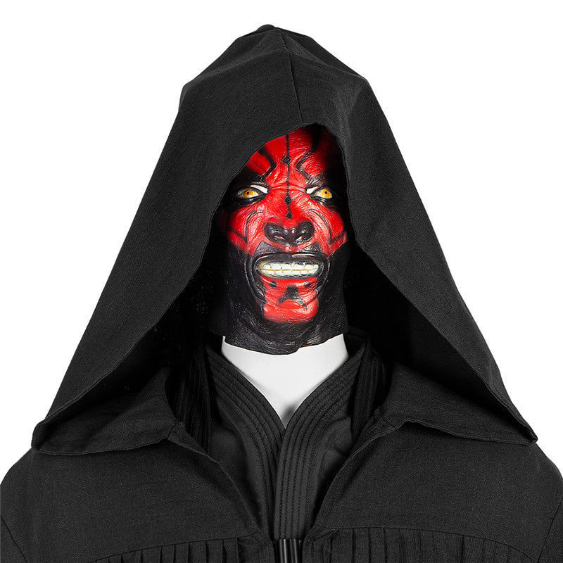 Darth Maul Cosplay Star Wars Darth Maul Halloween Costume Tunic Outfits Mask - Image 8