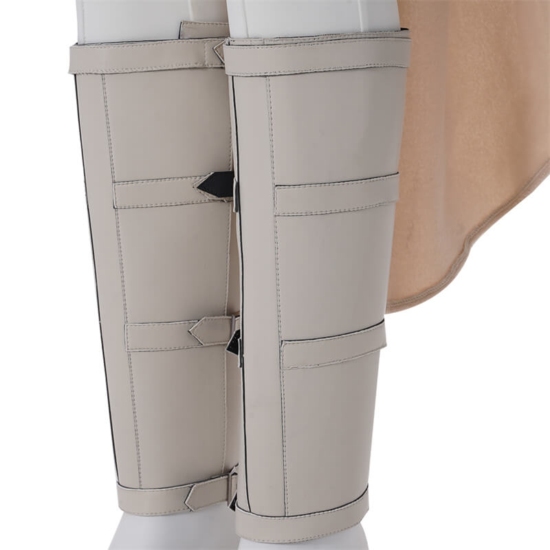 Star Wars Padme Amidala Costumes Padme Cosplay White Battle Outfits New Version - Image 21