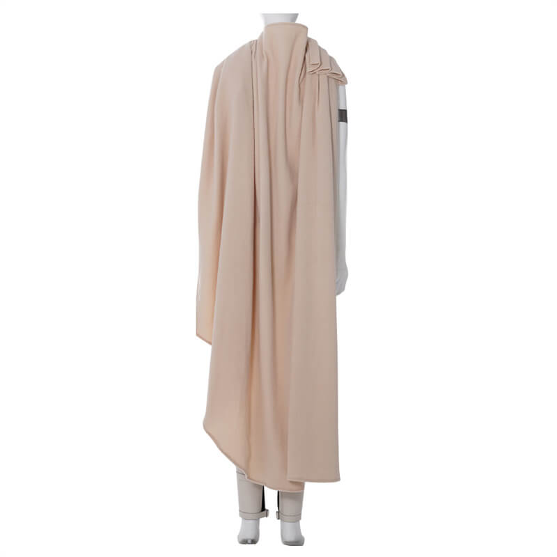 Star Wars Padme Amidala Costumes Padme Cosplay White Battle Outfits New Version - Image 6