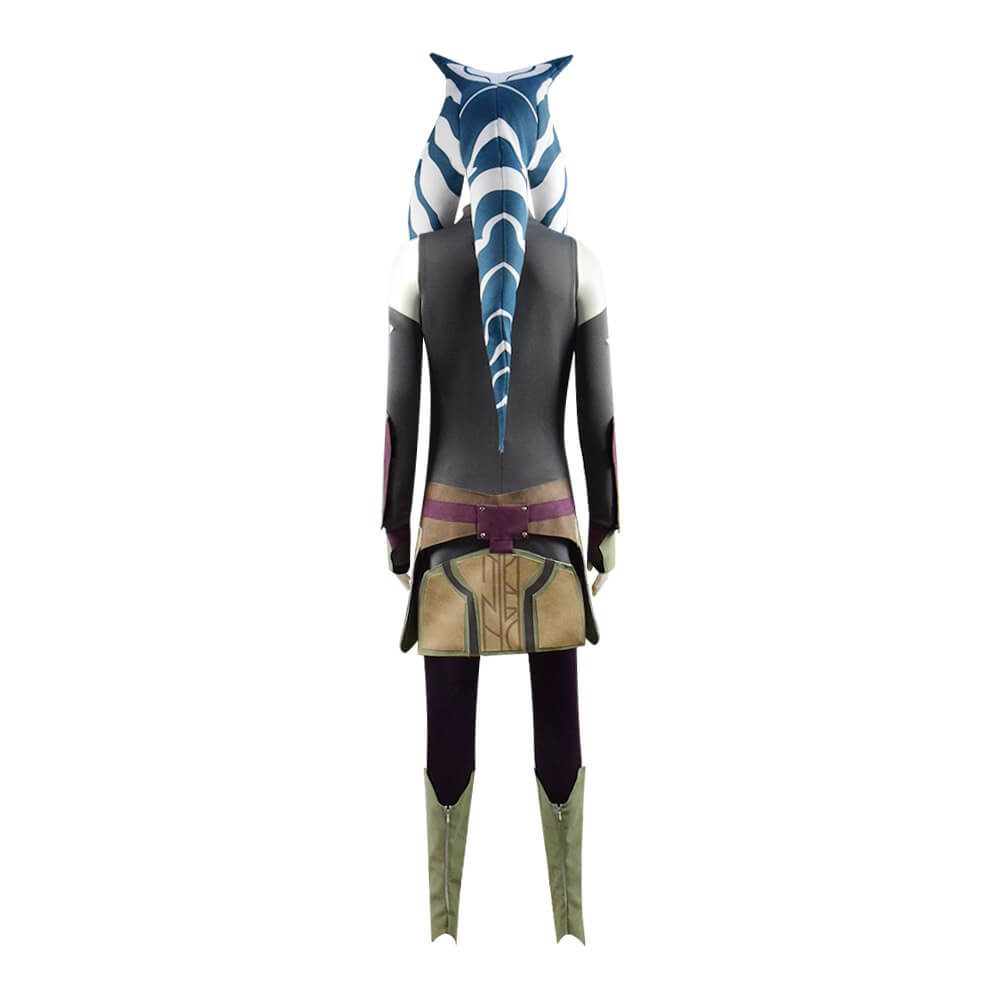 Star Wars Rebels Ahsoka Tano Cosplay Halloween Costume Adults - Image 5