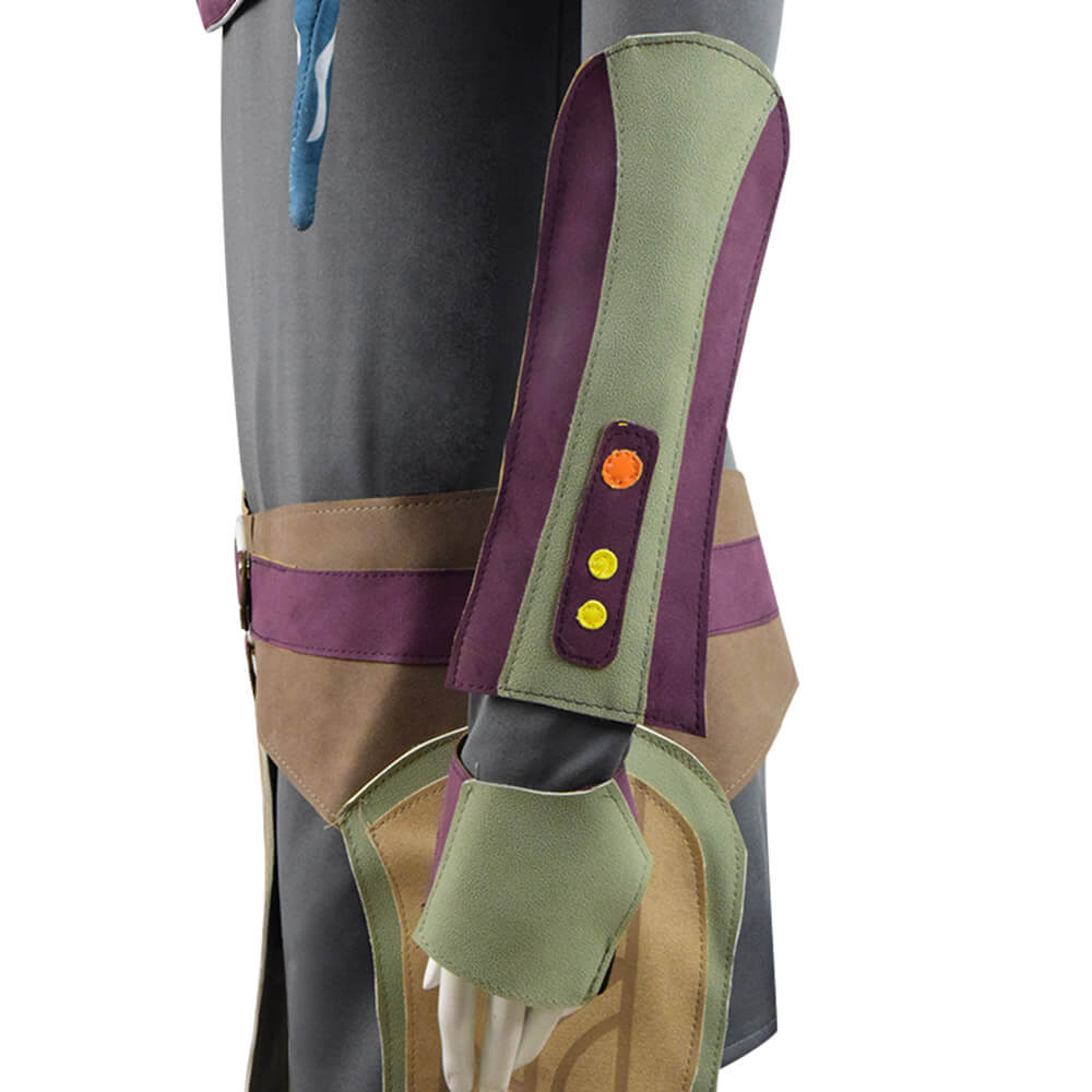 Star Wars Rebels Ahsoka Tano Cosplay Halloween Costume Adults - Image 9