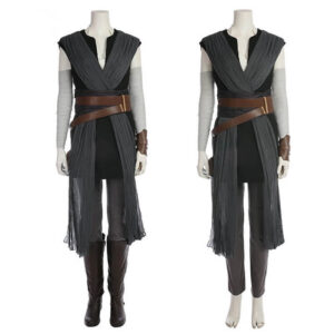 Star Wars VIII The Last Jedi Rey Cosplay Costume for Halloween