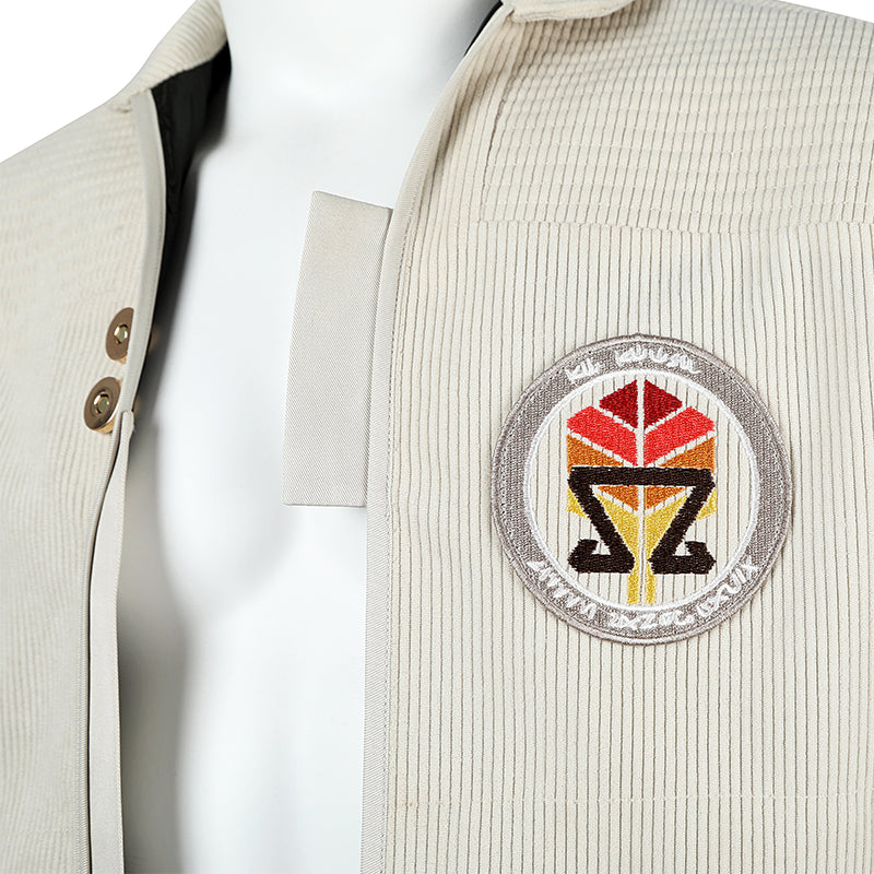 Star Wars: Skeleton Crew White Jacket Halloween Costume Daily Costume - Image 8