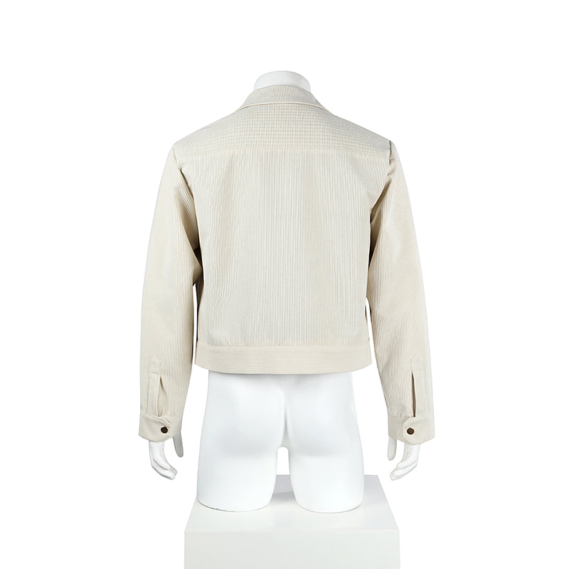 Star Wars: Skeleton Crew White Jacket Halloween Costume Daily Costume - Image 3