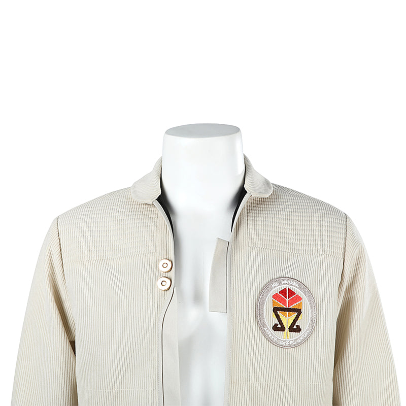 Star Wars: Skeleton Crew White Jacket Halloween Costume Daily Costume - Image 6