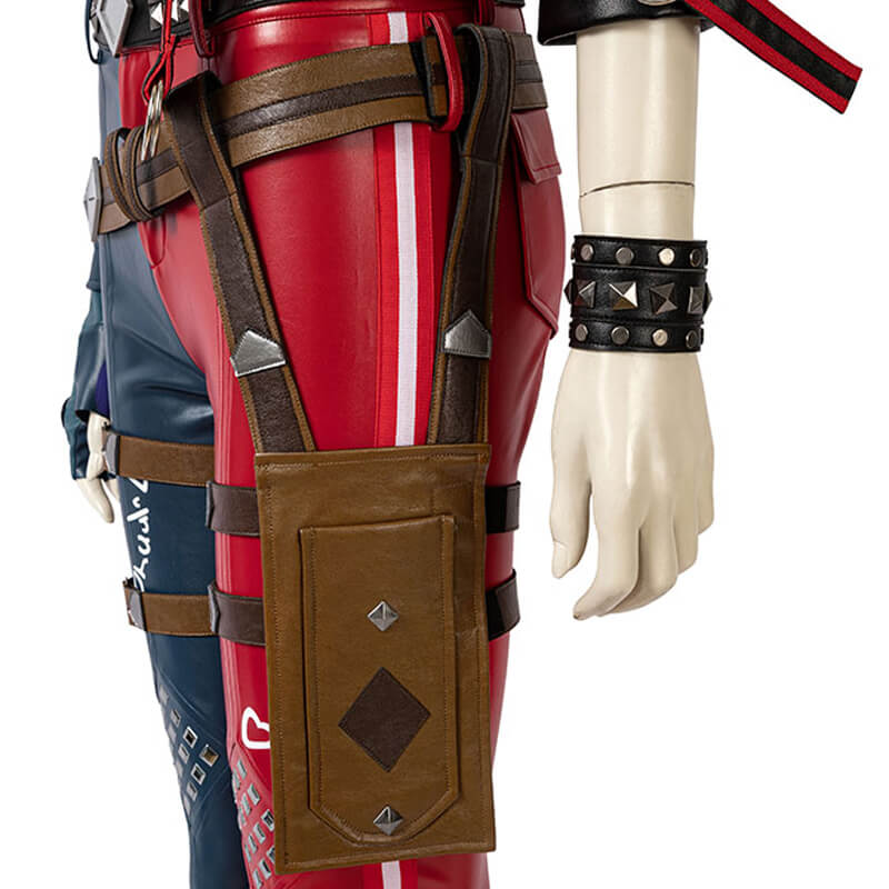 Harley Quinn Costumes Suicide Squad Kill the Justice League Cosplay Outfit Halloween Suit - Image 20