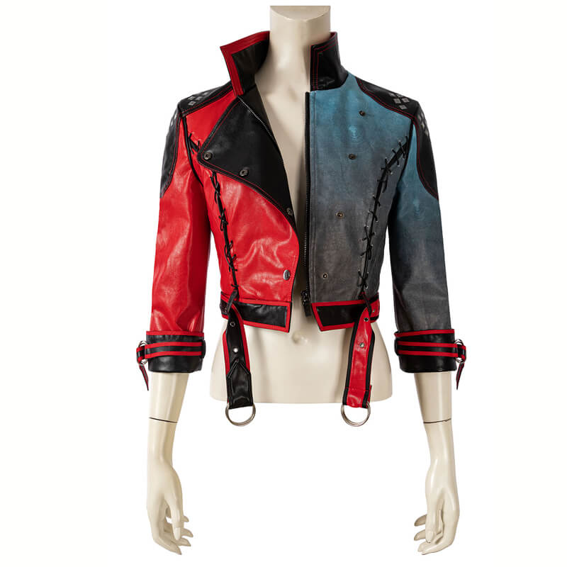 Harley Quinn Costumes Suicide Squad Kill the Justice League Cosplay Outfit Halloween Suit - Image 9