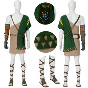 Tears of the Kingdom Link Cosplay TOTK Link Costume Game Cavinal Suit