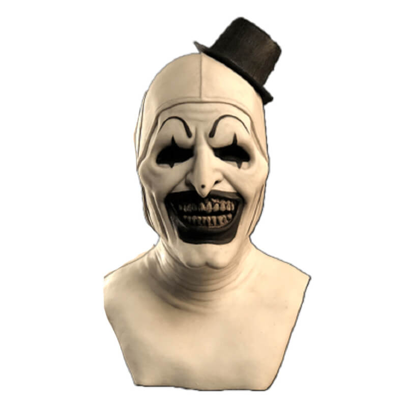 Terrifier 2 Art The Clown Halloween Jumpsuit Cosplay Costume with Halloween Mask - Image 8