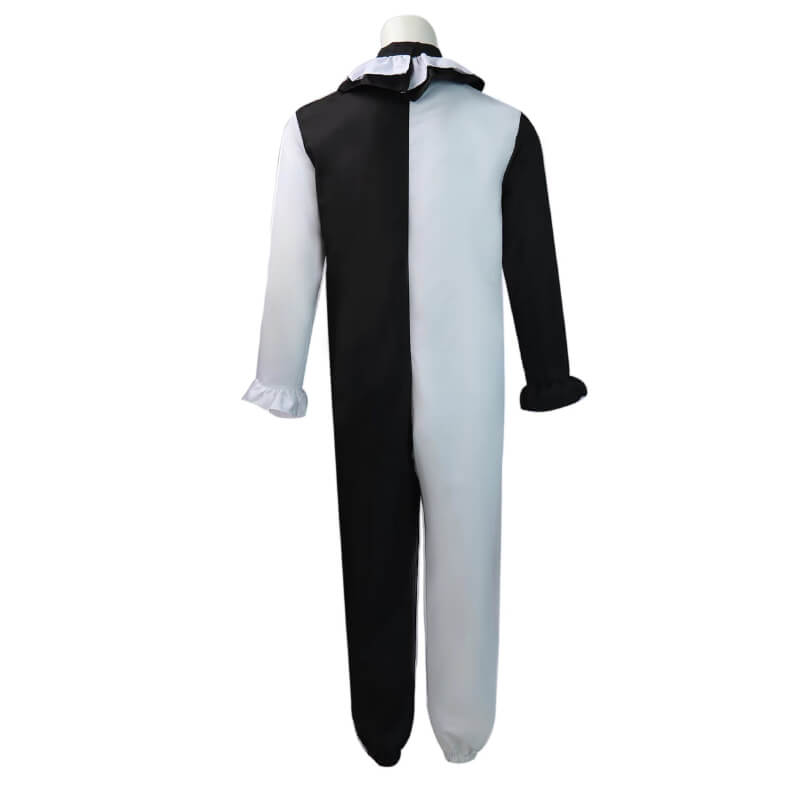Terrifier 2 Art The Clown Halloween Jumpsuit Cosplay Costume with Halloween Mask - Image 3