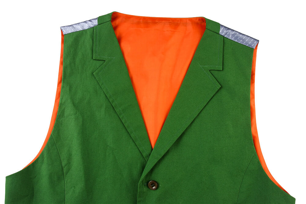 The Dark Knight Batman Joker Clown Purple Coat Cosplay Men Halloween Costume - Image 17