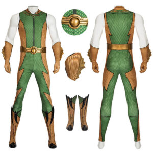 The Deep Costume The Boys Season 1 Cosplay Bodysuit Halloween Outfit with Shoes