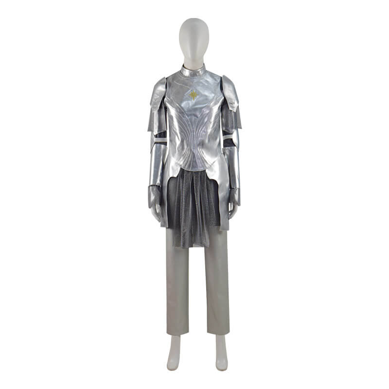 2022 The Lord of the Rings The Rings of Power Galadriel Costume Halloween Cosplay Outfit - Image 2