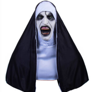 The Nun Mask Scary Women Halloween Cosplay Costumes Prop
