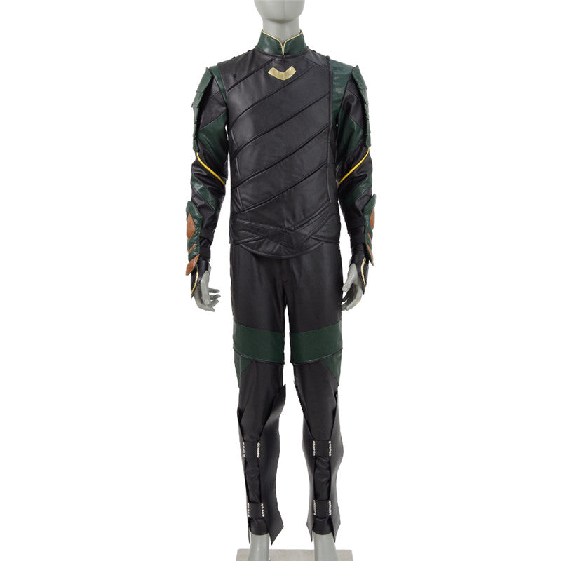 Thor 3 Ragnarok Loki Outfit Halloween Cosplay Costumes Cloak Adults - Image 7