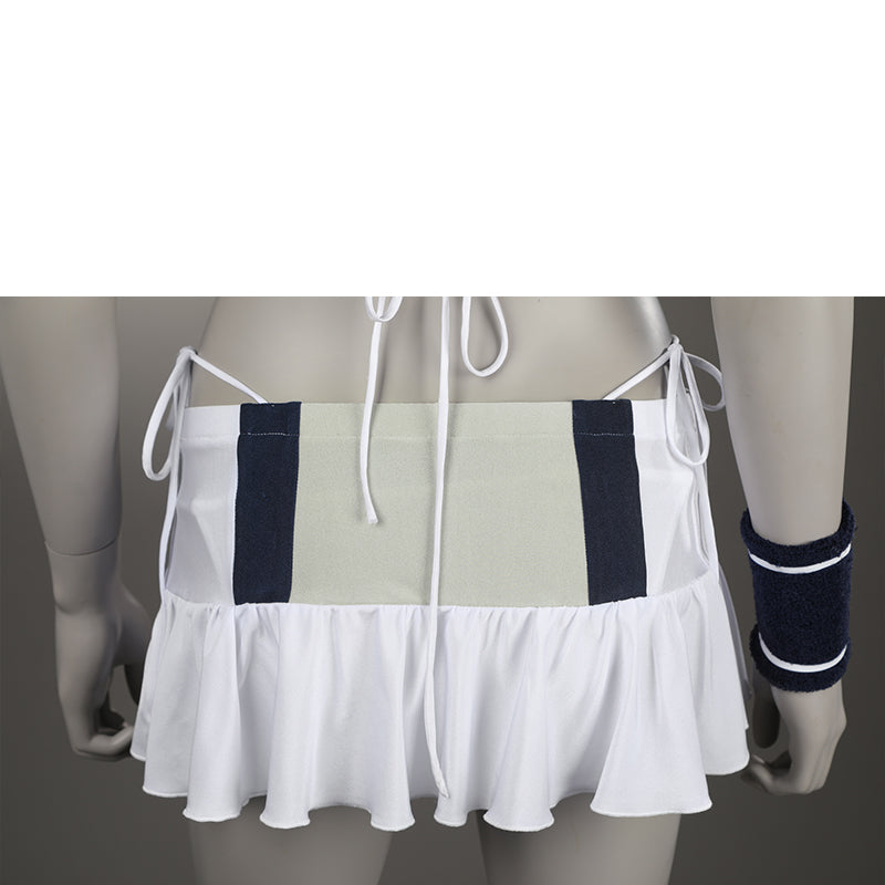 FF7R Tifa Lockhart Swimsuit Final Fantasy VII Rebirth Cosplay Costume White Beach Suit - Image 18