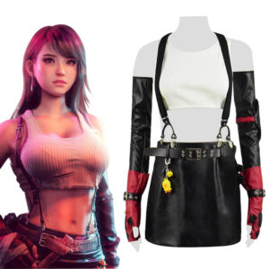 Sexy Final Fantasy VII Remake Tifa Lockhart Suit Cosplay Costume 2019