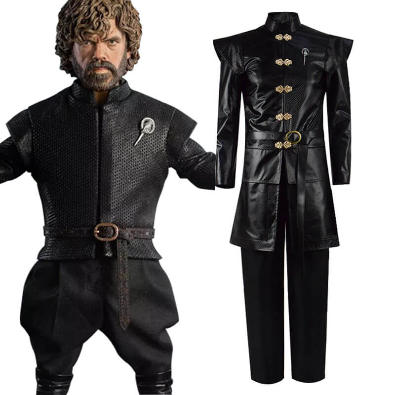 Game of Thrones Tyrion Lannister Leather Cosplay Costume Men Halloween For Sale
