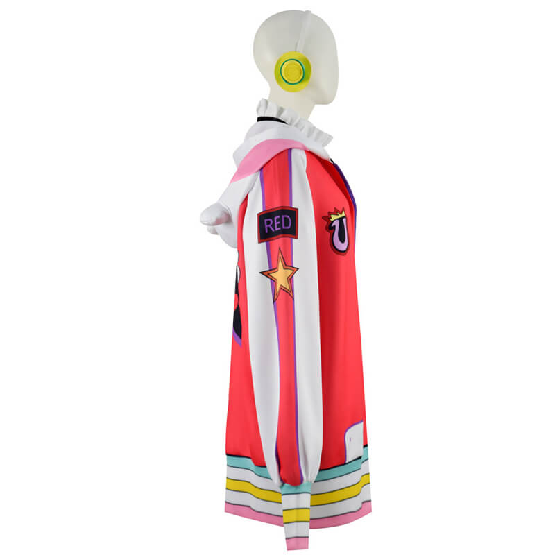 One Piece Red Diva UTA Cosplay Costume 2022 New Anime Outift Halloween Headset Props - Image 19