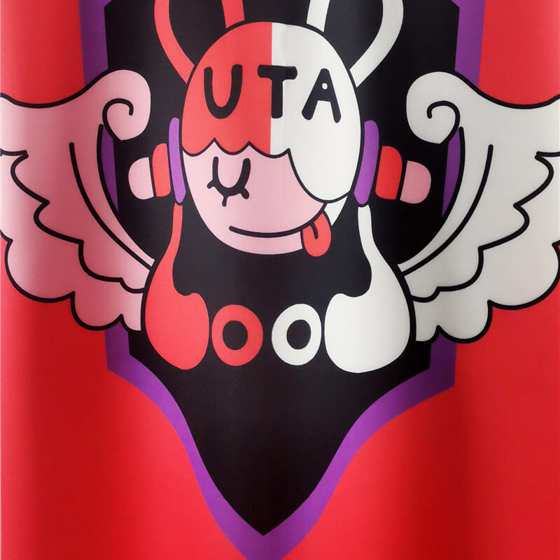 One Piece Red Diva UTA Cosplay Costume 2022 New Anime Outift Halloween Headset Props - Image 13