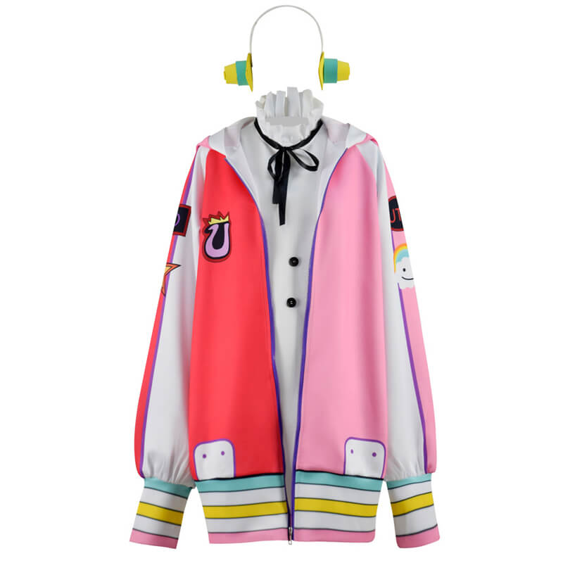 One Piece Red Diva UTA Cosplay Costume 2022 New Anime Outift Halloween Headset Props - Image 2