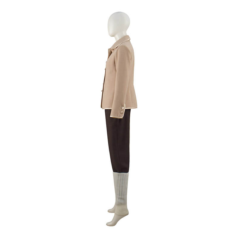 Doctor Who Companion Victoria Waterfield Coat The Abominable Snowman Cosplay Costumes - Image 4