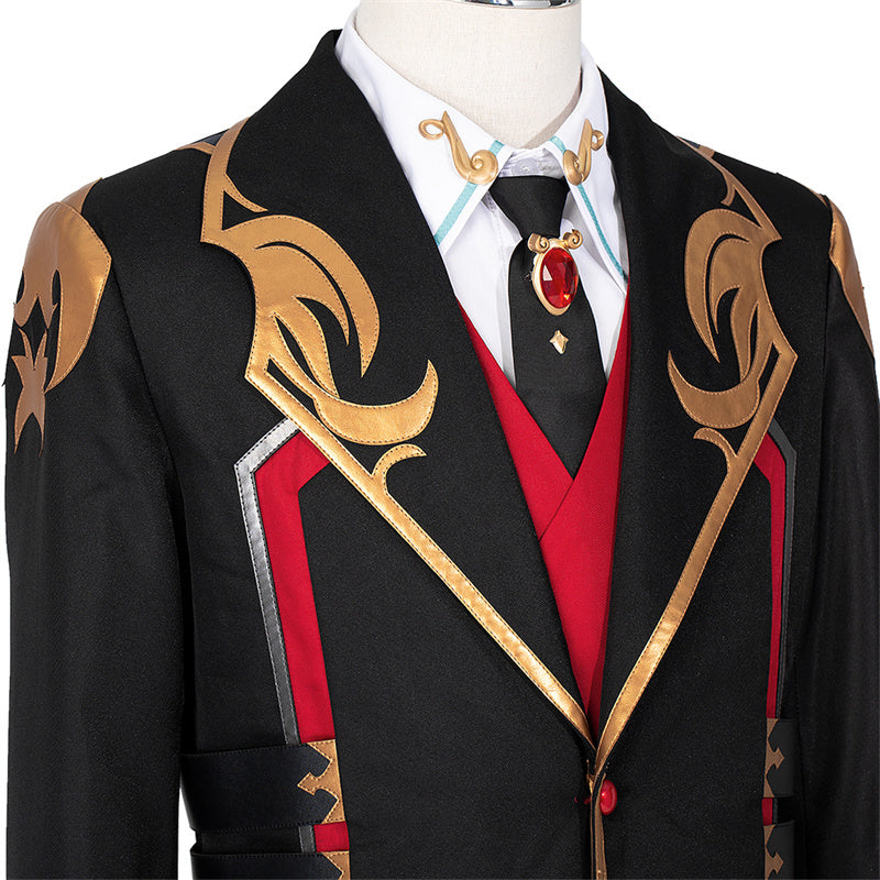 Virtual YouTuber Kyouka Cosplay Costume Anime Black Uniform Halloween 2022 Suit - Image 16