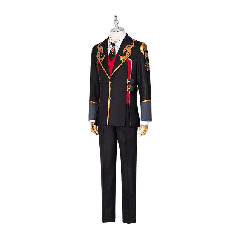 Virtual YouTuber Kyouka Cosplay Costume Anime Black Uniform Halloween 2022 Suit - Image 2