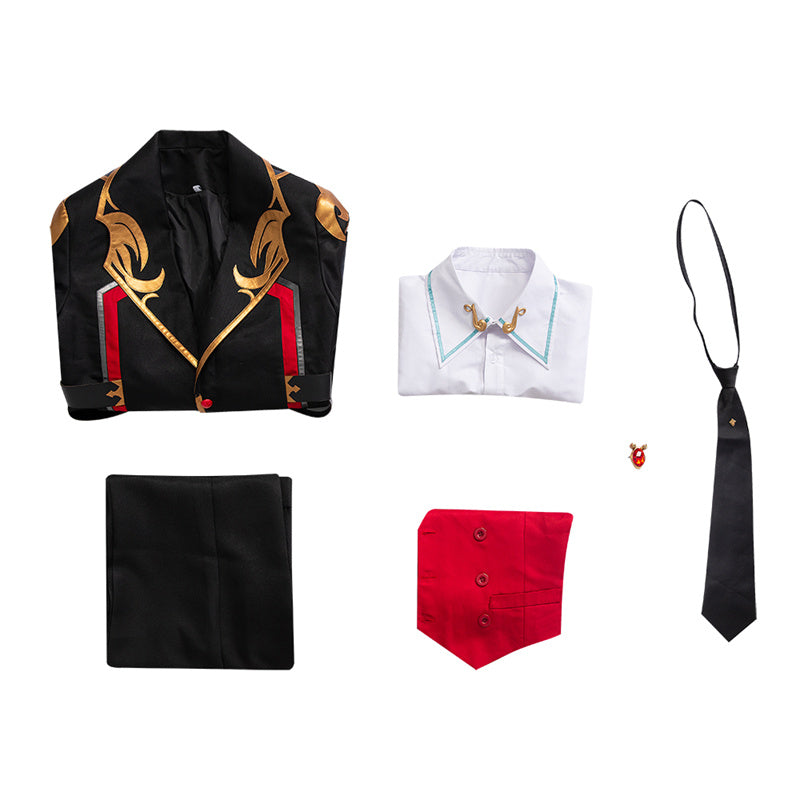 Virtual YouTuber Kyouka Cosplay Costume Anime Black Uniform Halloween 2022 Suit - Image 31