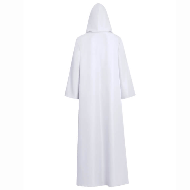 White Wizard Cloak Shadow Wizard Money Gang White Robe Halloween Costume - Image 5