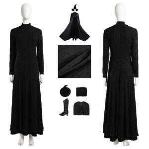 GRAJTCIN Women's Wicked Witch Costume Elphaba Suit Who Cosplay Outfit