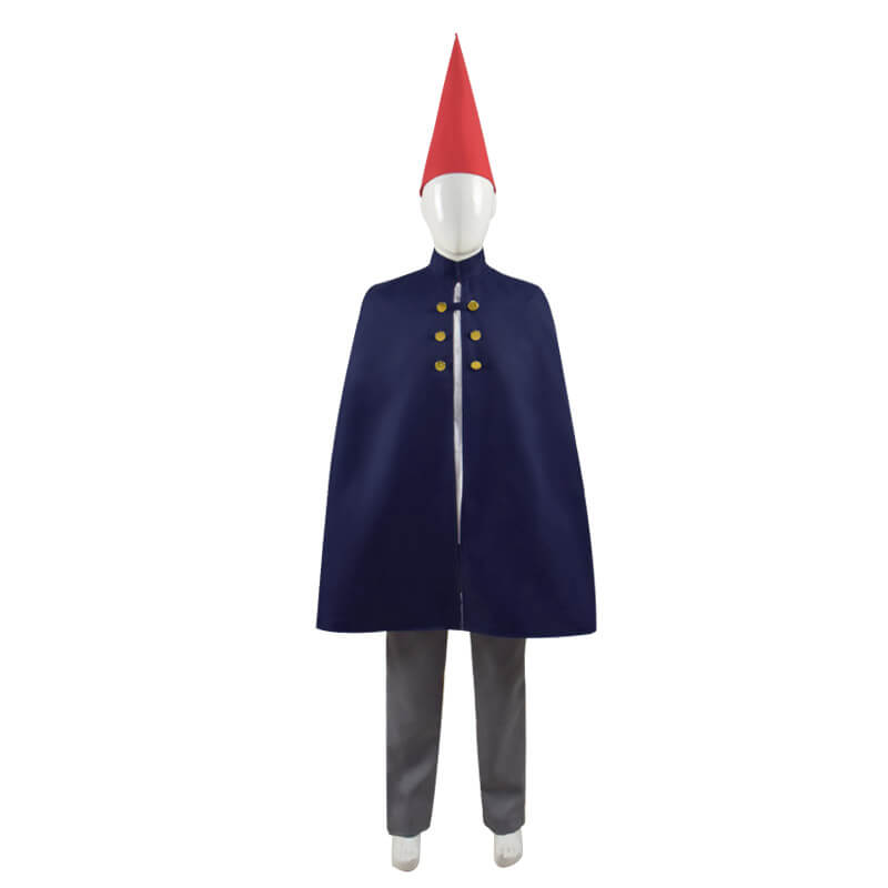 Over the Garden Wall Wirt Mantle Cape Cosplay Costumes With Hat - Image 2
