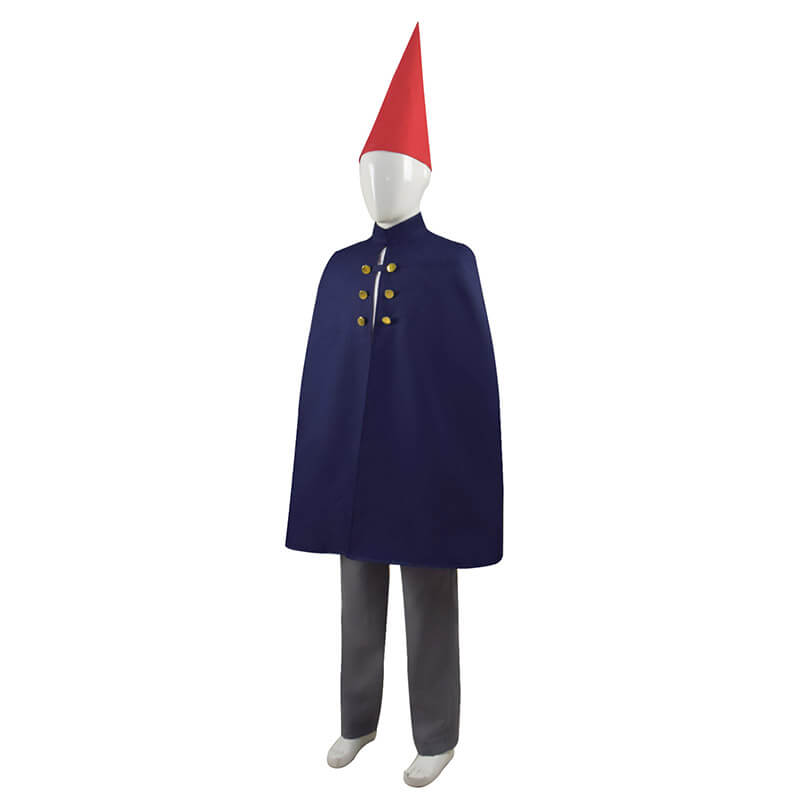 Over the Garden Wall Wirt Mantle Cape Cosplay Costumes With Hat - Image 3