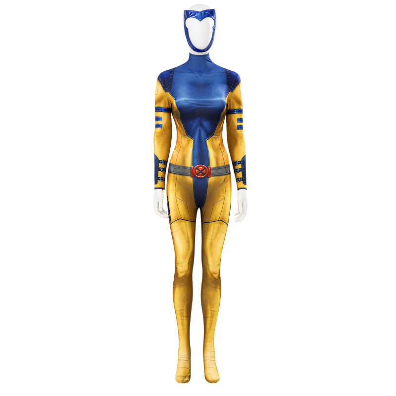 X-Men Jean Grey Costume Phoenix Bodysuit Cosplay Suit - Image 2