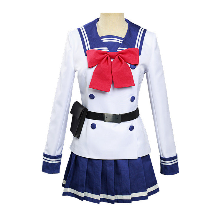 High Rise Invasion Cosplay Yuri Honjou School Uniform Anime Costume - Image 2