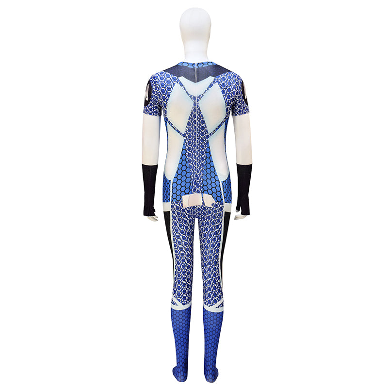 The Boys A-Train Cosplay Costume Adult A-train Blue Jumpsuit Halloween Suit - Image 5