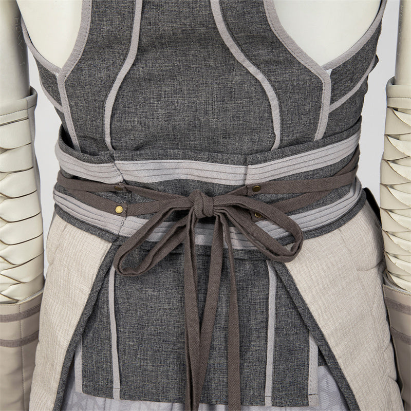 Ahsoka White Suit Star Wars Ahsoka Season 1 Cosplay Costume Headwear Cloak Full Set - Image 18