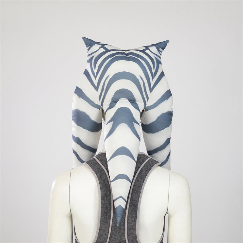 Ahsoka White Suit Star Wars Ahsoka Season 1 Cosplay Costume Headwear Cloak Full Set - Image 11