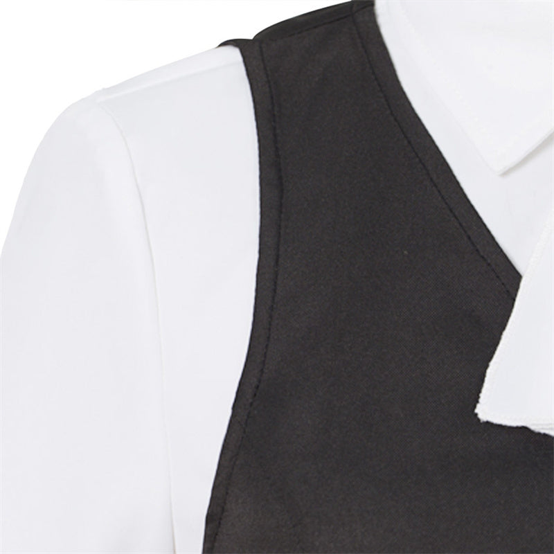 Ai Hayasaka Cosplay Kaguya-sama Love Is War Dress Costume Black White Maid Dress Suit - Image 4