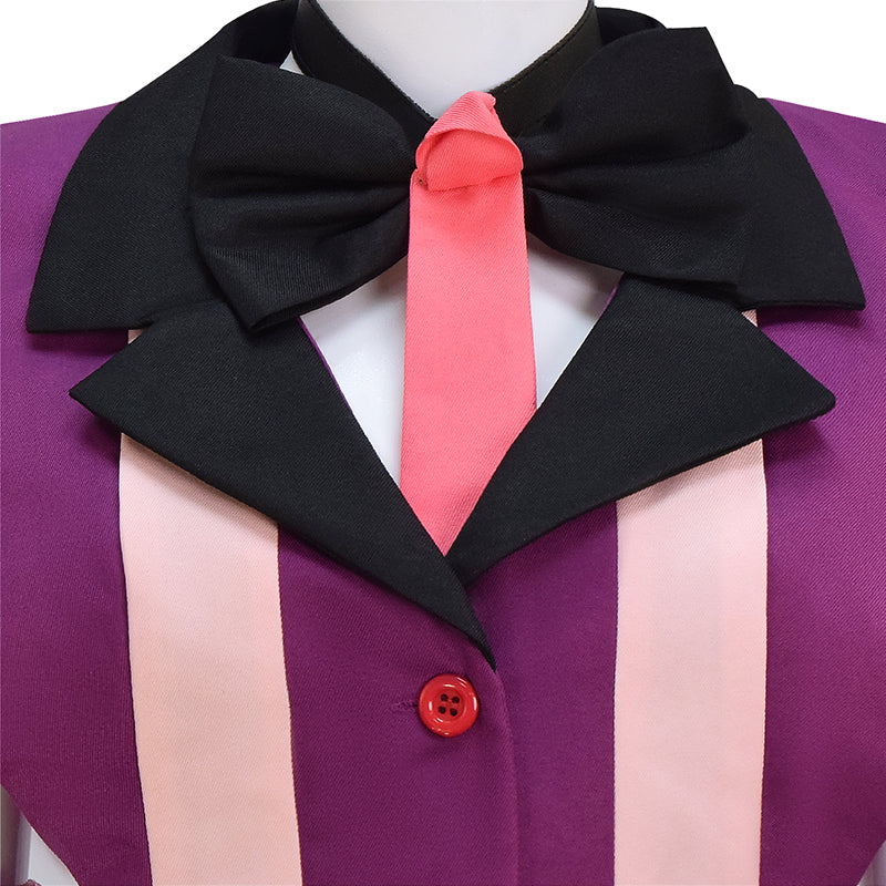 Anger Dust Cosplay Costume Hazbin Hotel Uniform Pendant Hat Halloween Party Suit - Image 9