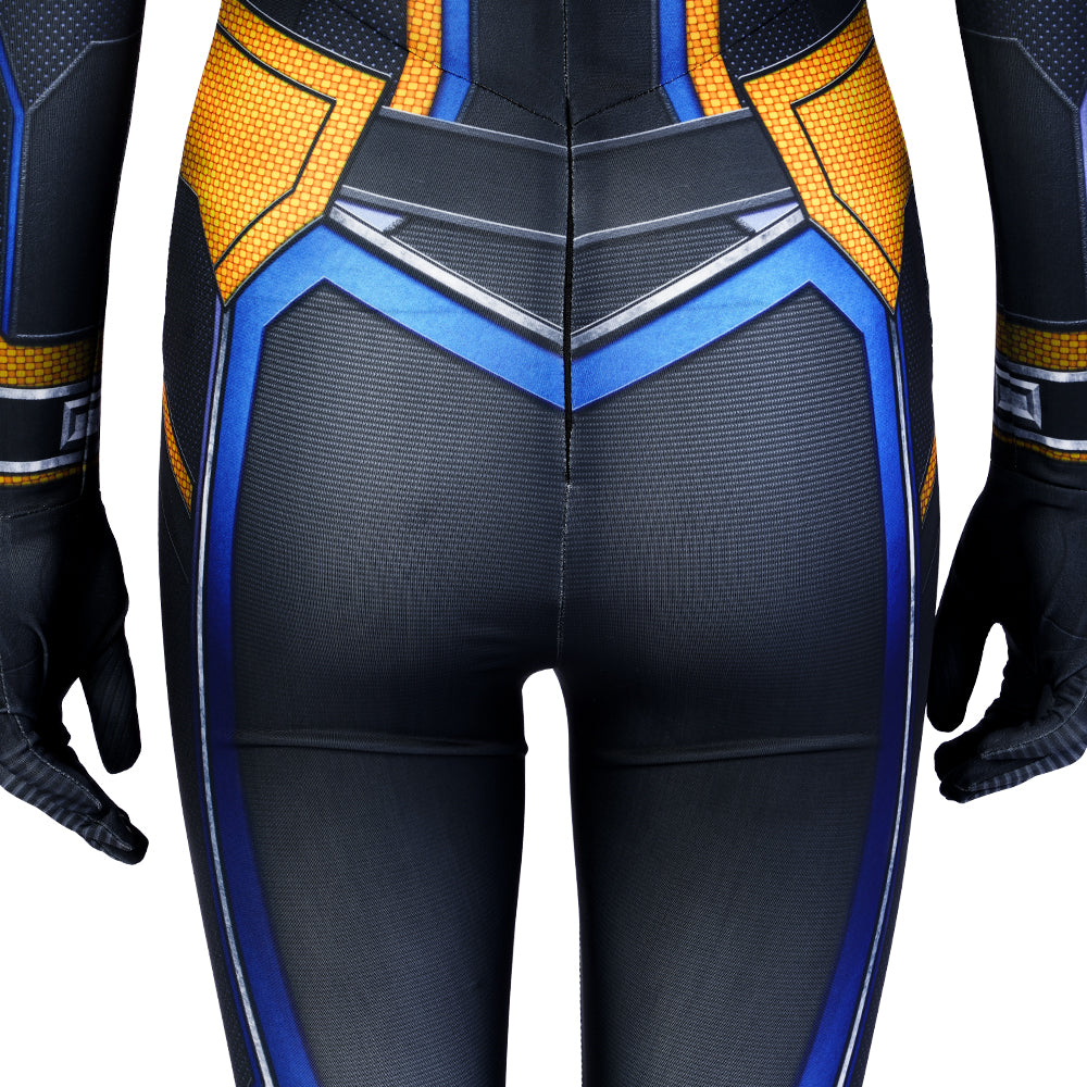 Antman Wasp Hope van Dyne Cosplay Costume Ant-Man 3 Supergirl Yellow Jumpsuit - Image 18