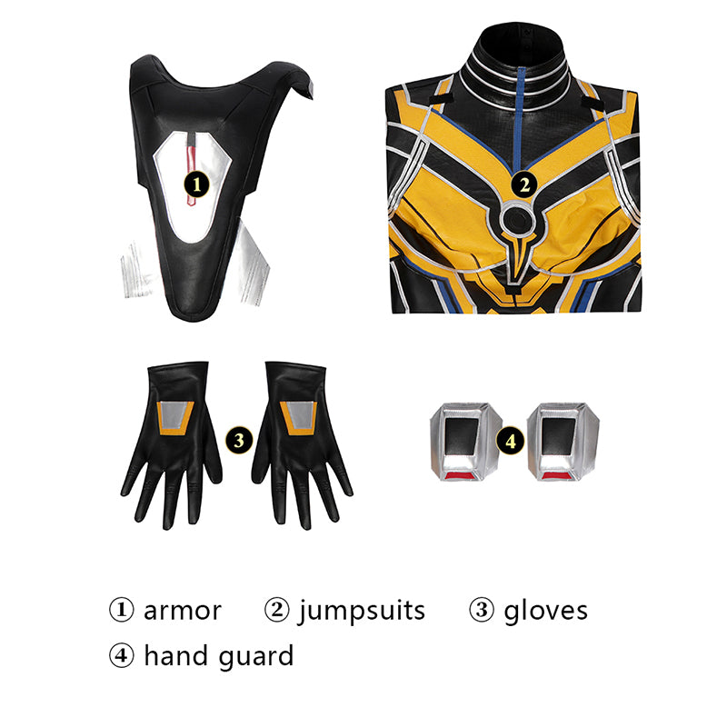 Ant-Man and The Wasp Quantumania Hope van Dyne Cosplay Costume The Wasp Suit - Image 9