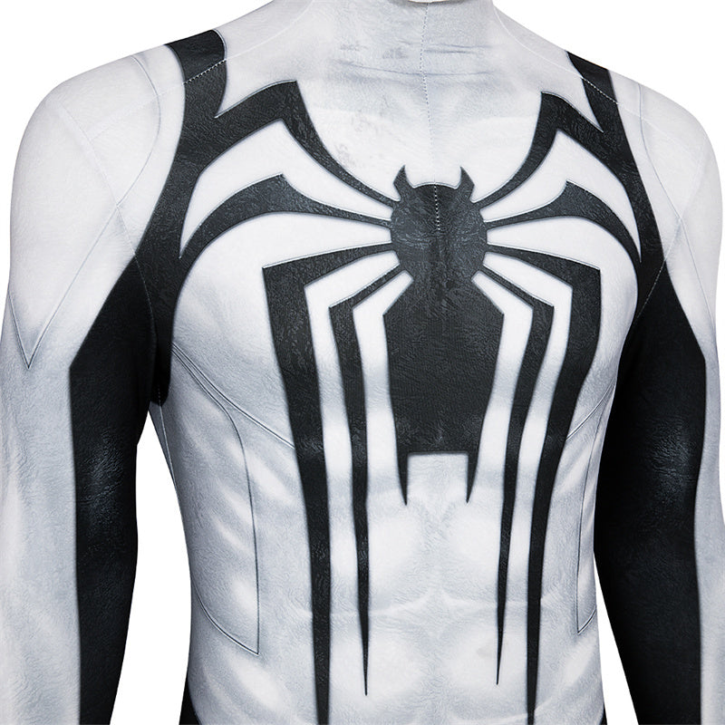 Anti-Venom Suit Spider Man Edward Eddie Brock Cosplay Costume Halloween Jumpsuit - Image 8