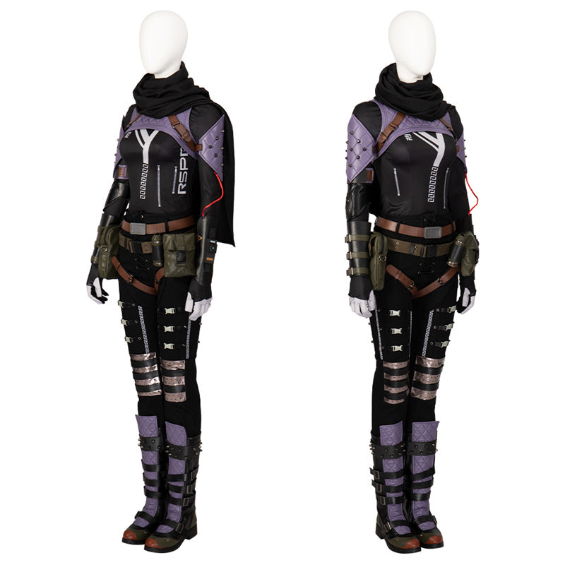 Wraith Apex Legends Cosplay Costume Wraith Renee Blasey Outfit Female Gameplay Battle Suit - Image 3